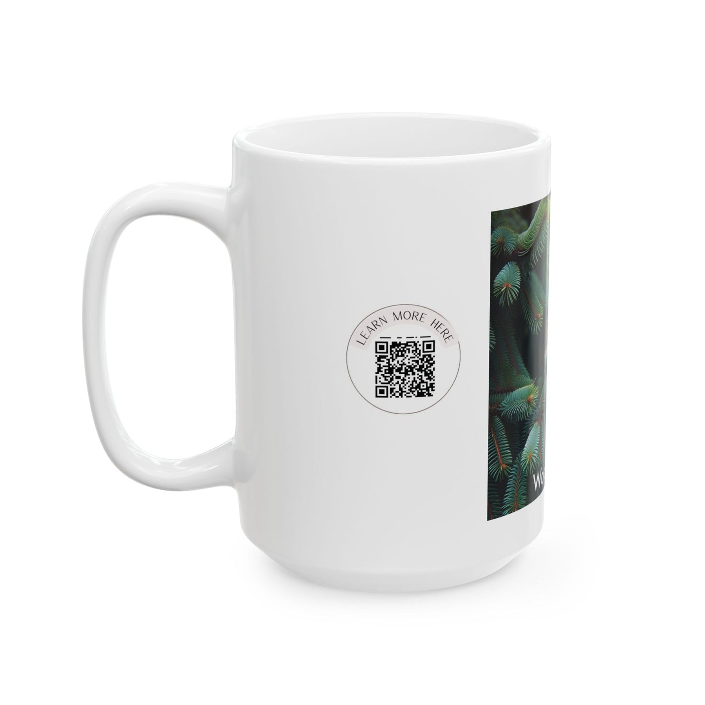 Wood Thrush Ceramic Mug - Nature Lover Gift, 11oz & 15oz