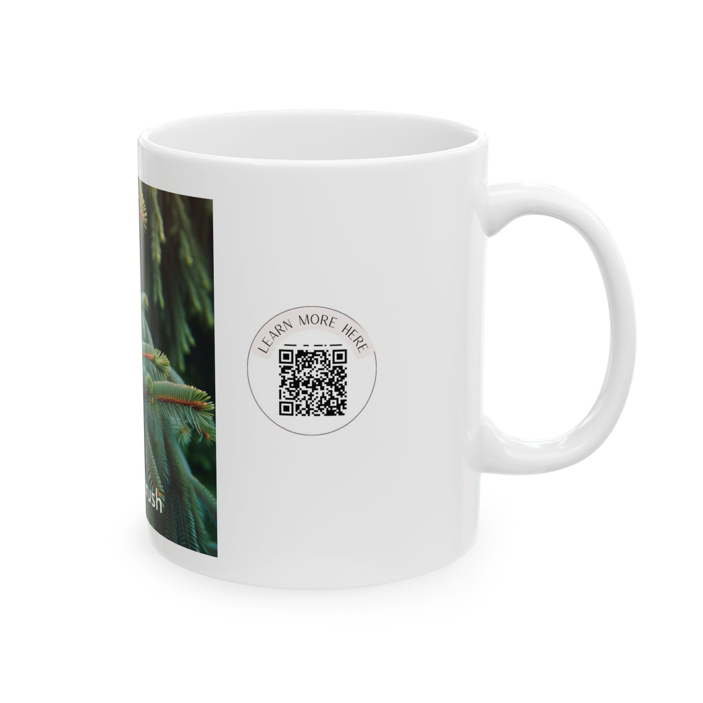 Wood Thrush Ceramic Mug - Nature Lover Gift, 11oz & 15oz