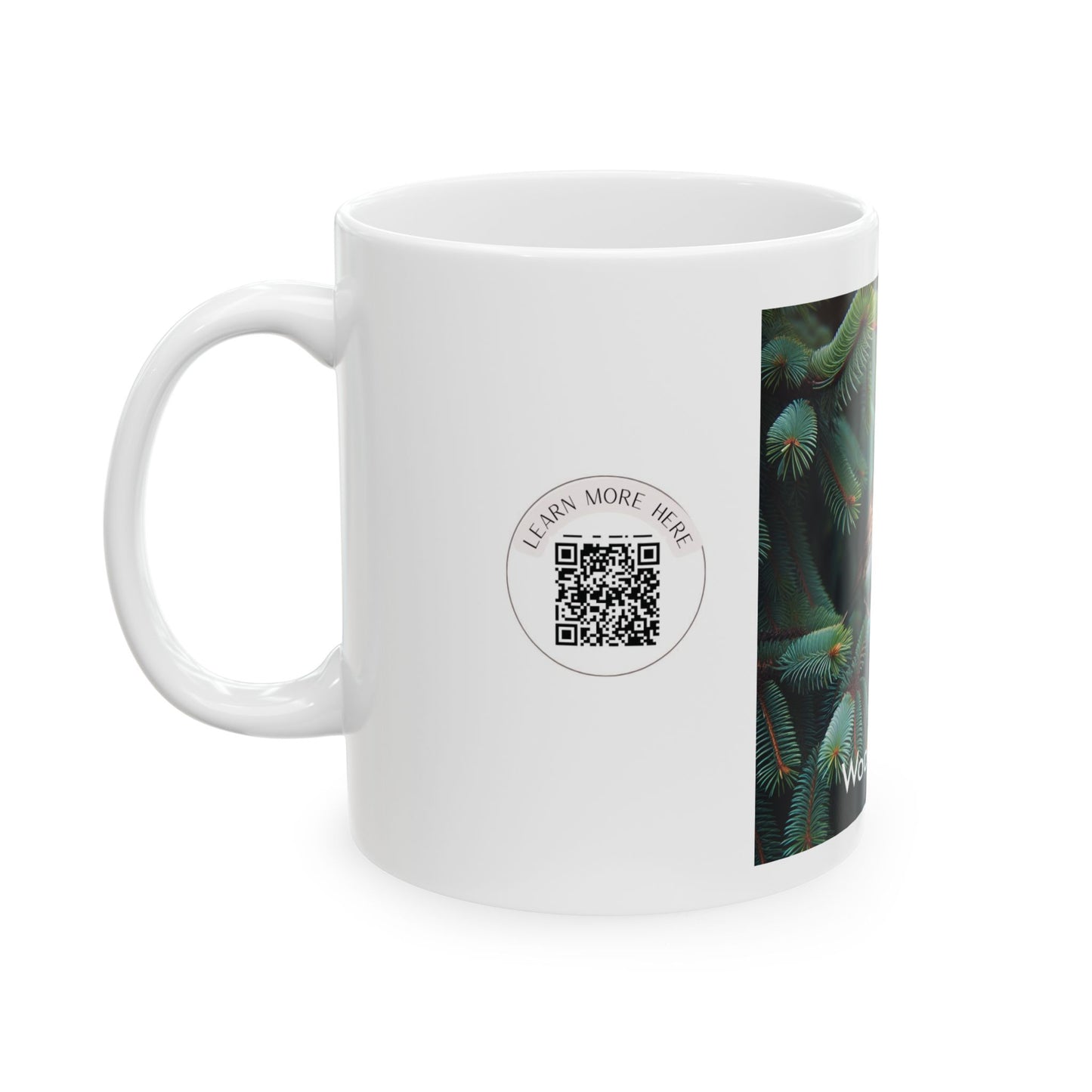 Wood Thrush Ceramic Mug - Nature Lover Gift, 11oz & 15oz