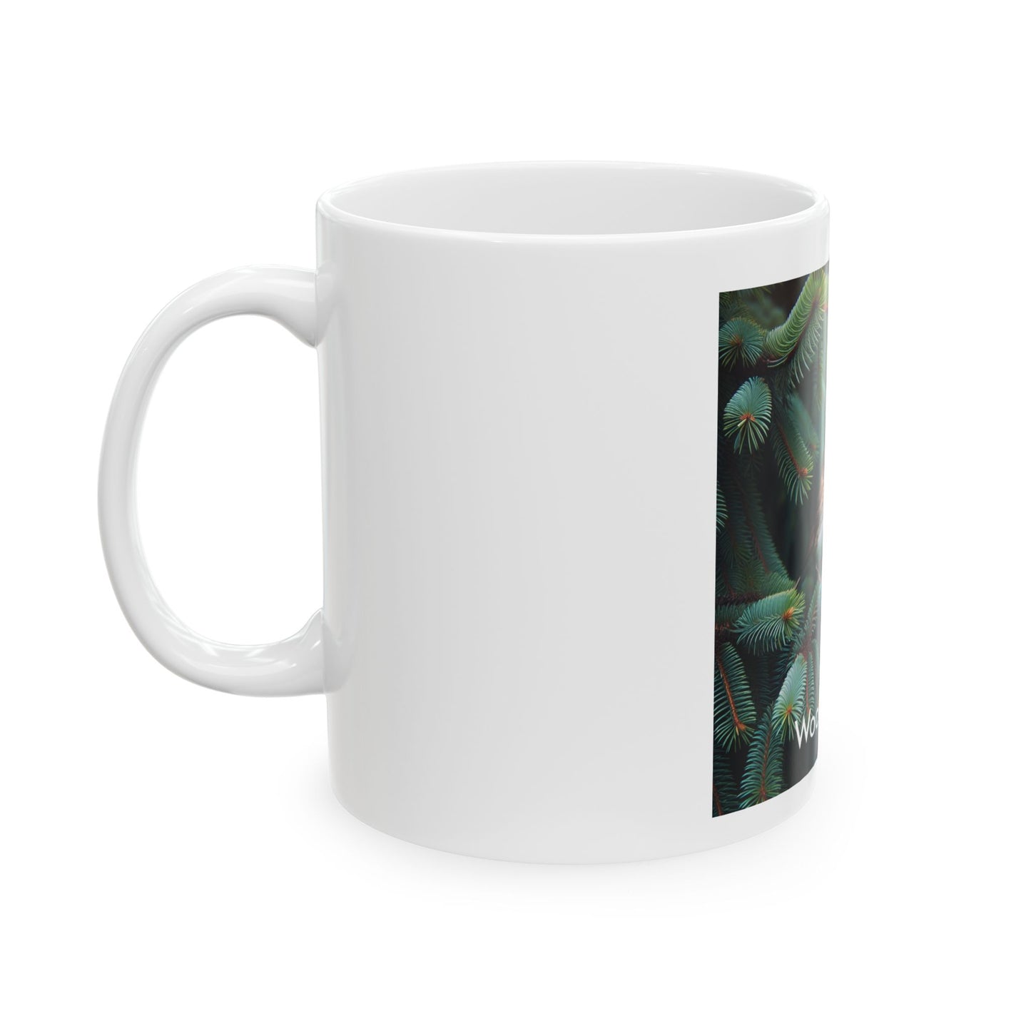 Wood Thrush Ceramic Mug - Nature Lover Gift, 11oz & 15oz