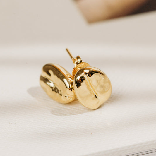 Coffee Bean Earrings